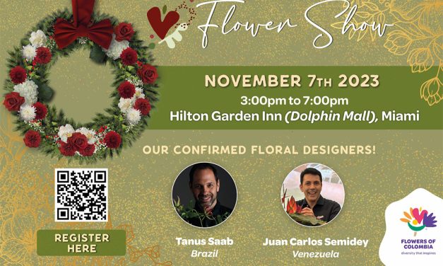 Christmas and Love Flower Show in Miami