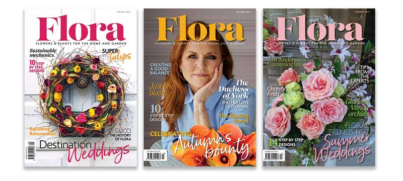 Flora Magazine is dedicated to helping you thrive in the creative world of floral design