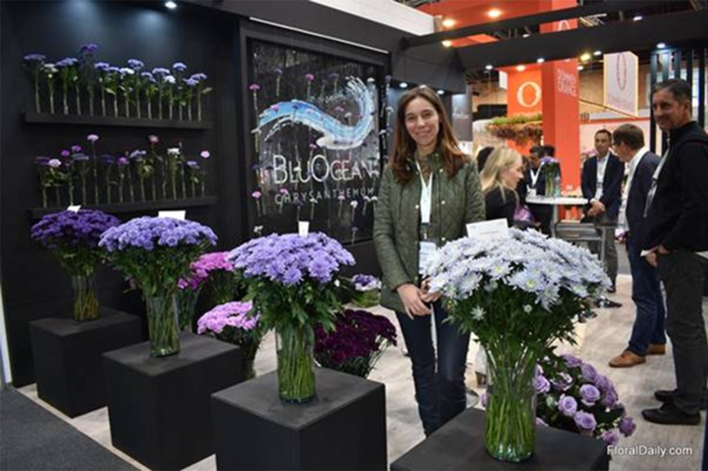 Suntory Flowers booth at Proflora trade show in Colombia earlier this year