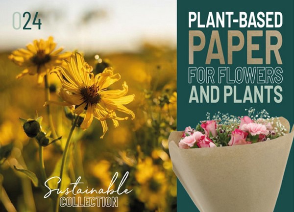 New plant-based paper for flowers and plants